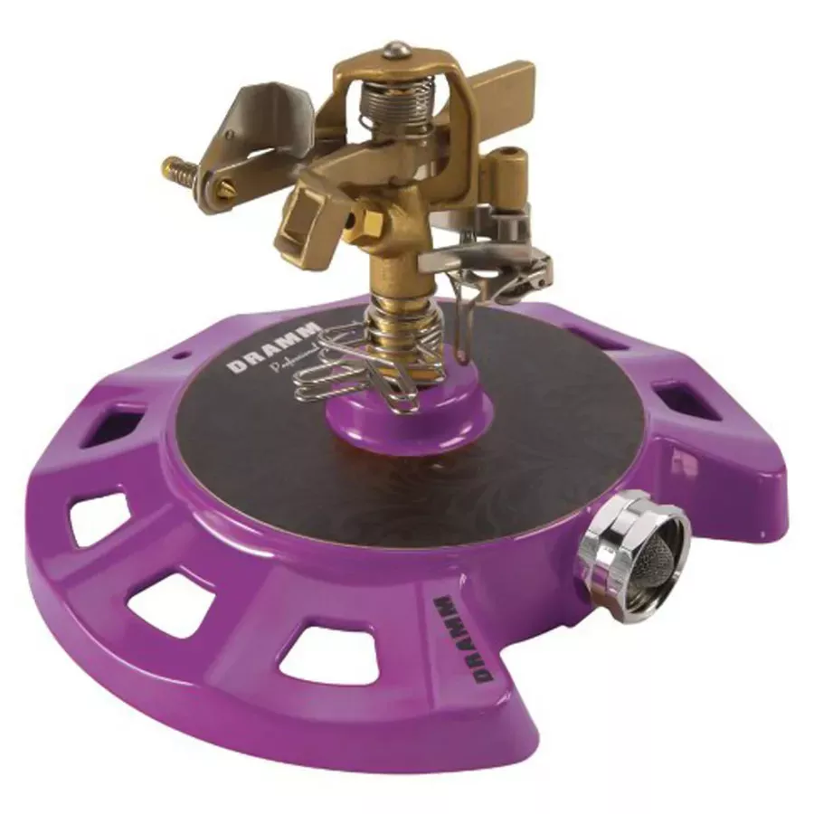 Circular Base Impulse Sprinkler by Dramm