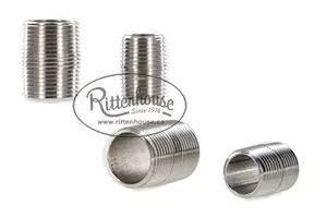 Close Nipple - Stainless Steel