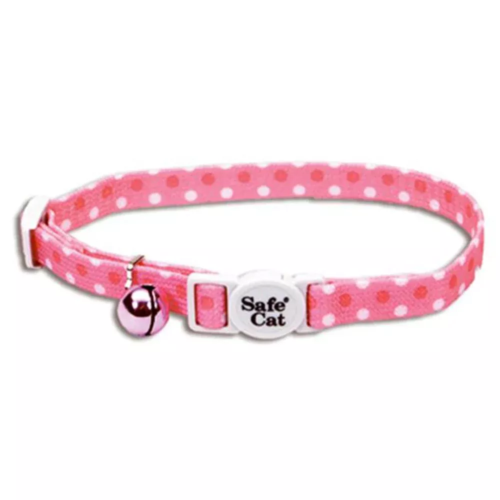 Coastal Pet, Safe Cat Breakaway Collar, Pink Polka Dot