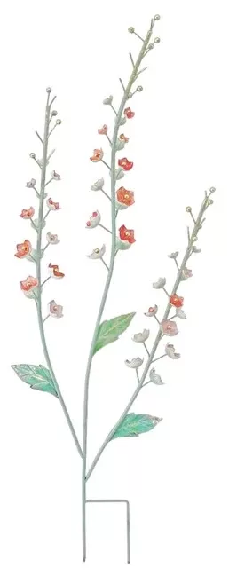 Colorful Metal Flowers Garden Stake