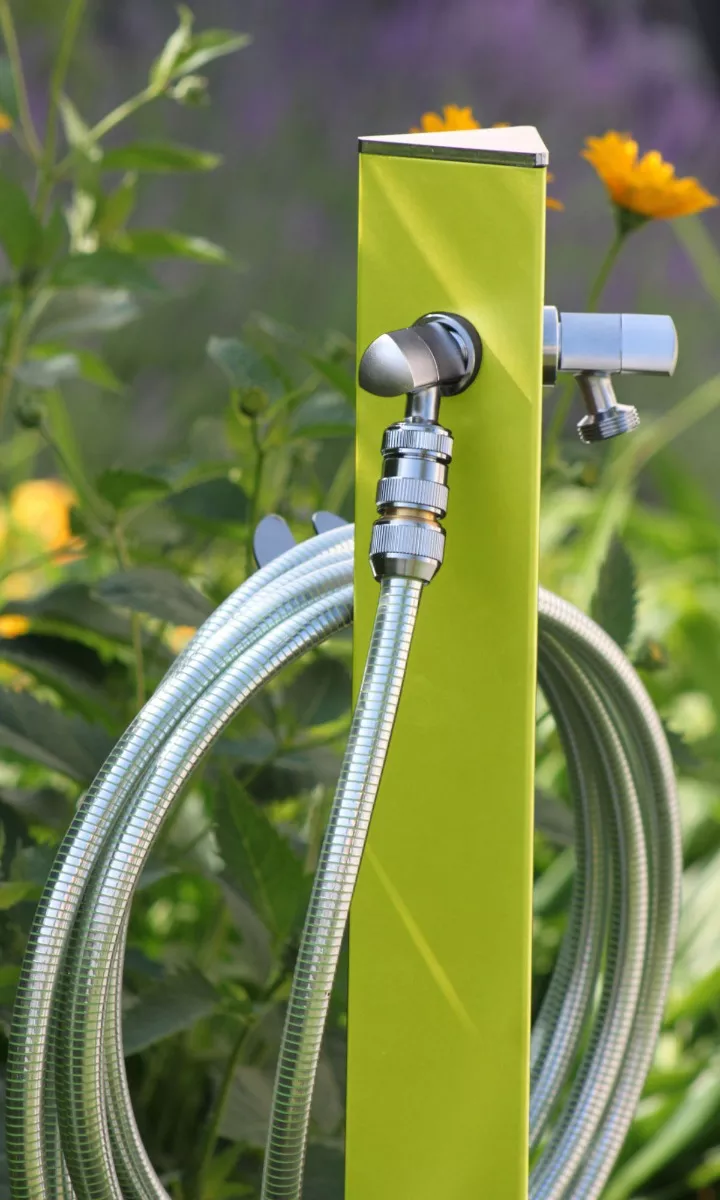 ColorTap AquaPoint Triangle Water Outlet Post Faucet