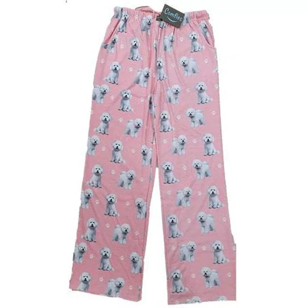 Comfies, Bichon Frise Pajama Bottoms