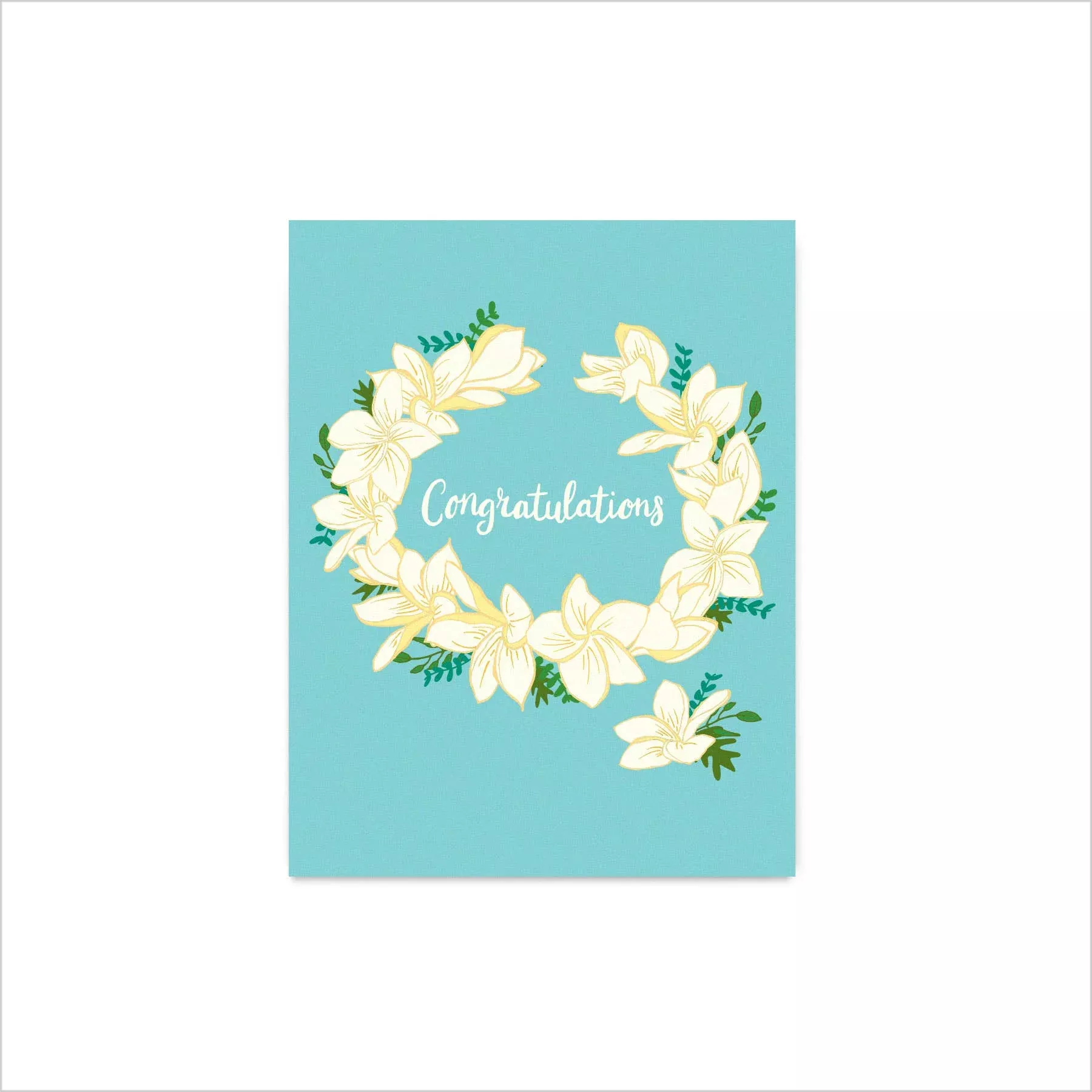 Congratulations Plumeria Lei