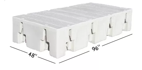 Connect-A-Dock 2000 Series Float Section, 48" x 96" (FS2096)