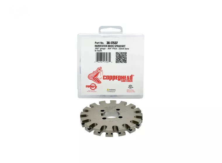 Copperhead 17537 Drive Sprocket for .404 inch pitch, .080 inch gauge Harvester Chain