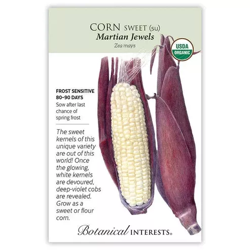 Corn 'Sweet Martian Jewels'