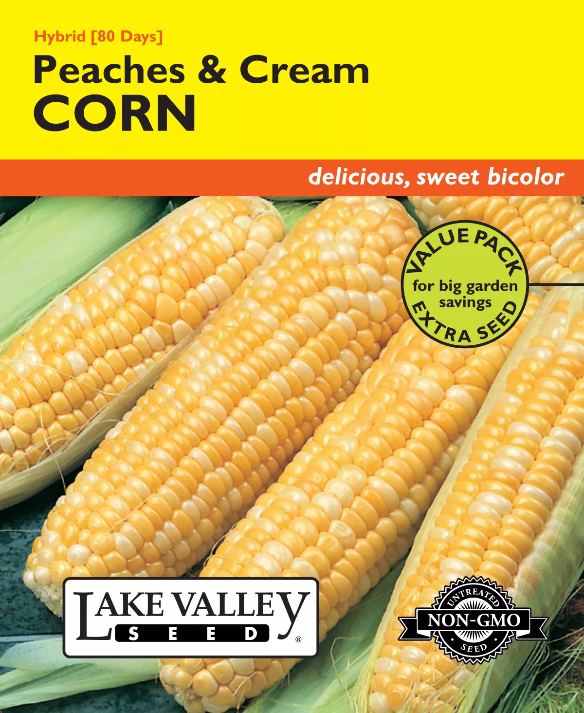 Corn Sweet Peaches & Cream Hybrid – Item #4182