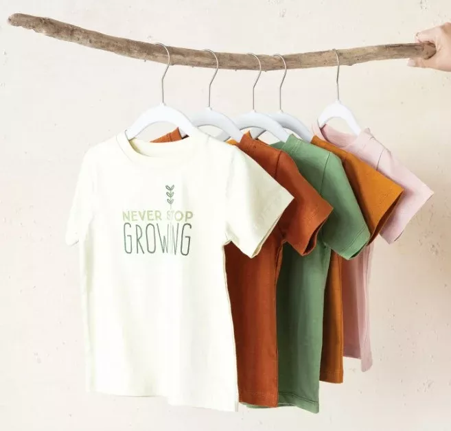 Cotton Kid's Tee w/ Words