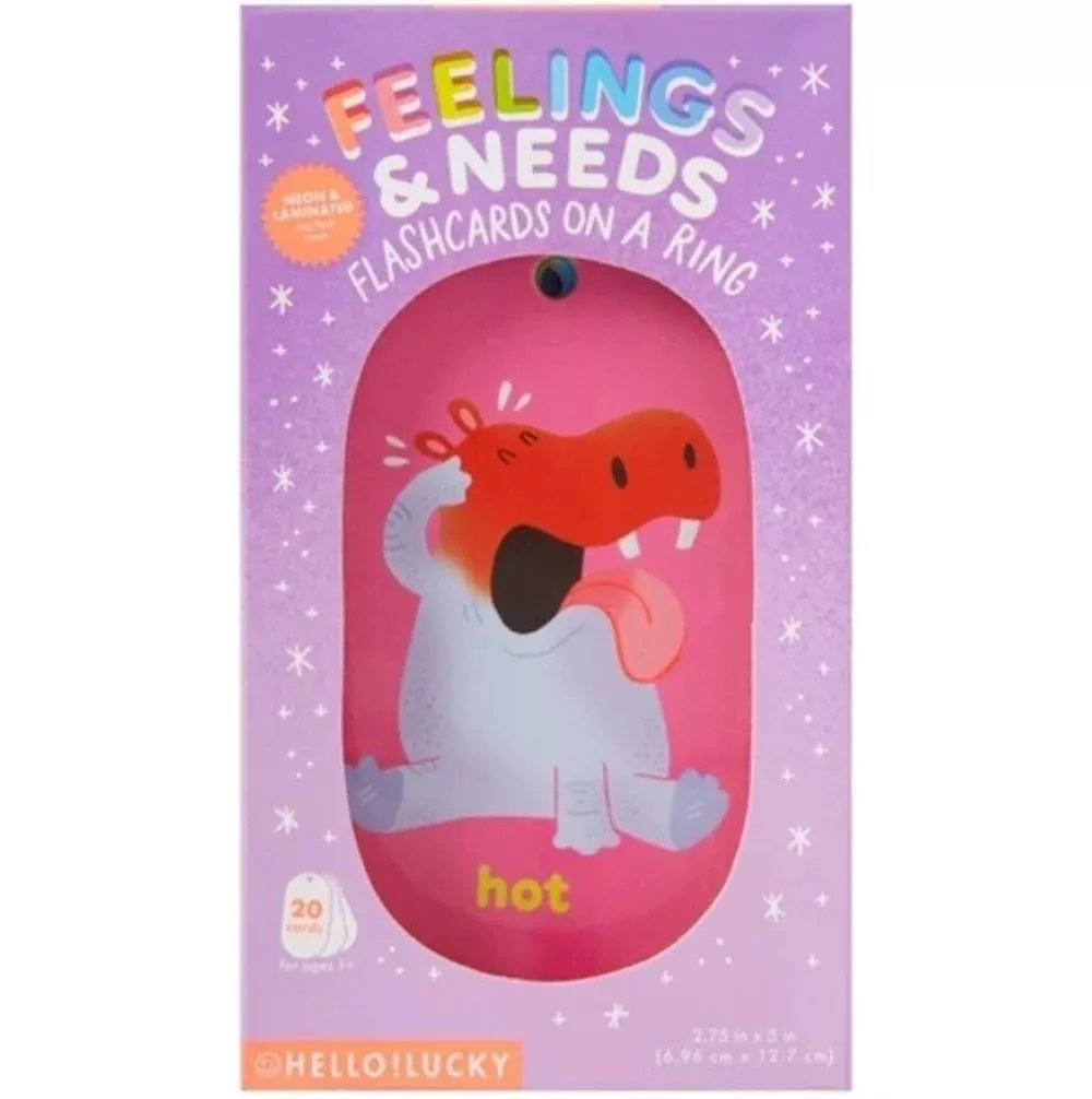 CR Gibson, Hello Lucky Feeling & Needs Flash Cards
