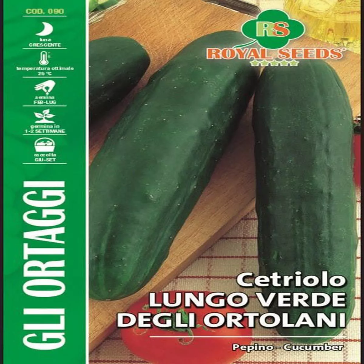 Cucumber – Pepino – Royal Seed RYMO37/7