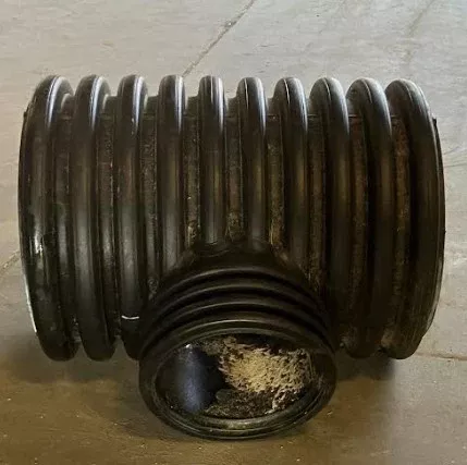 Culvert Reducer Tee 12 x 12 x 8" DW