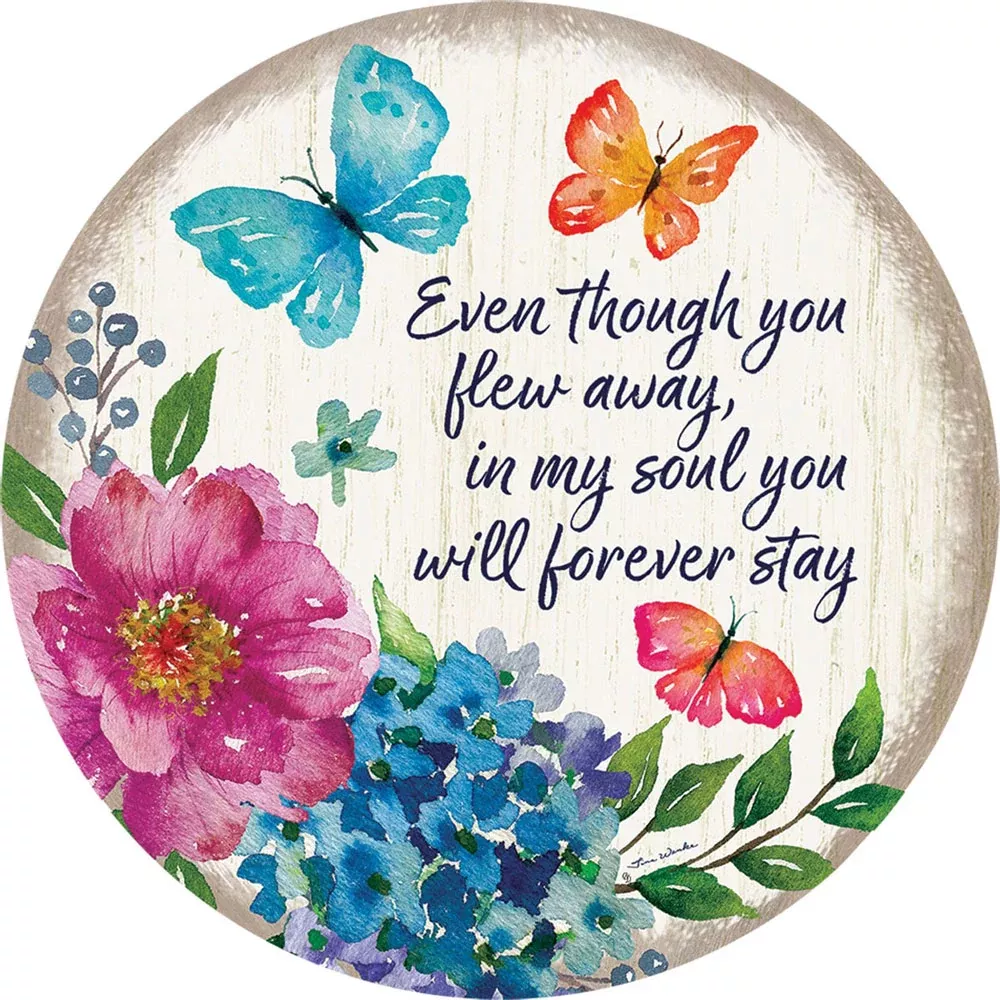 Custom Decor, Butterfly Bereavement Magnet