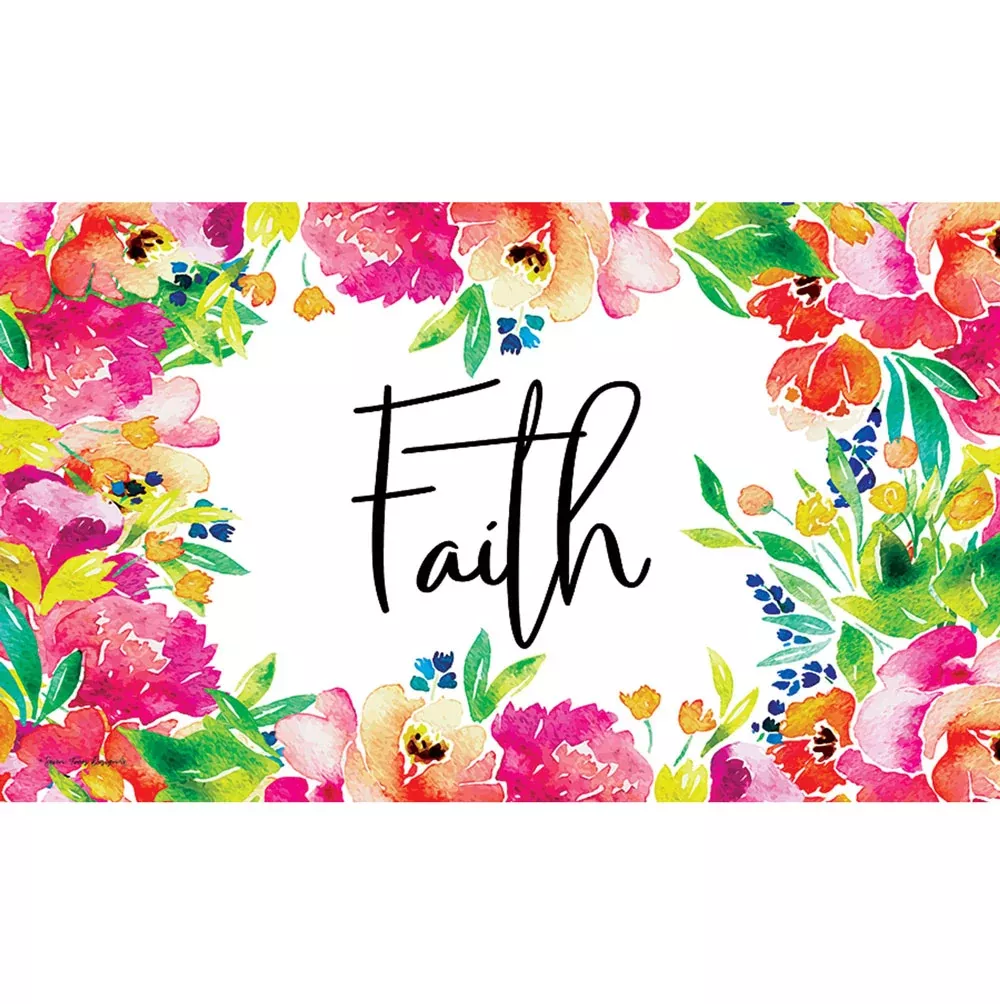 Custom Decor, Faith Doormat