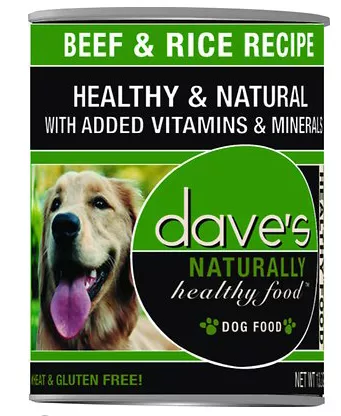 Dave's Dog Can Liver & Beef 13oz.
