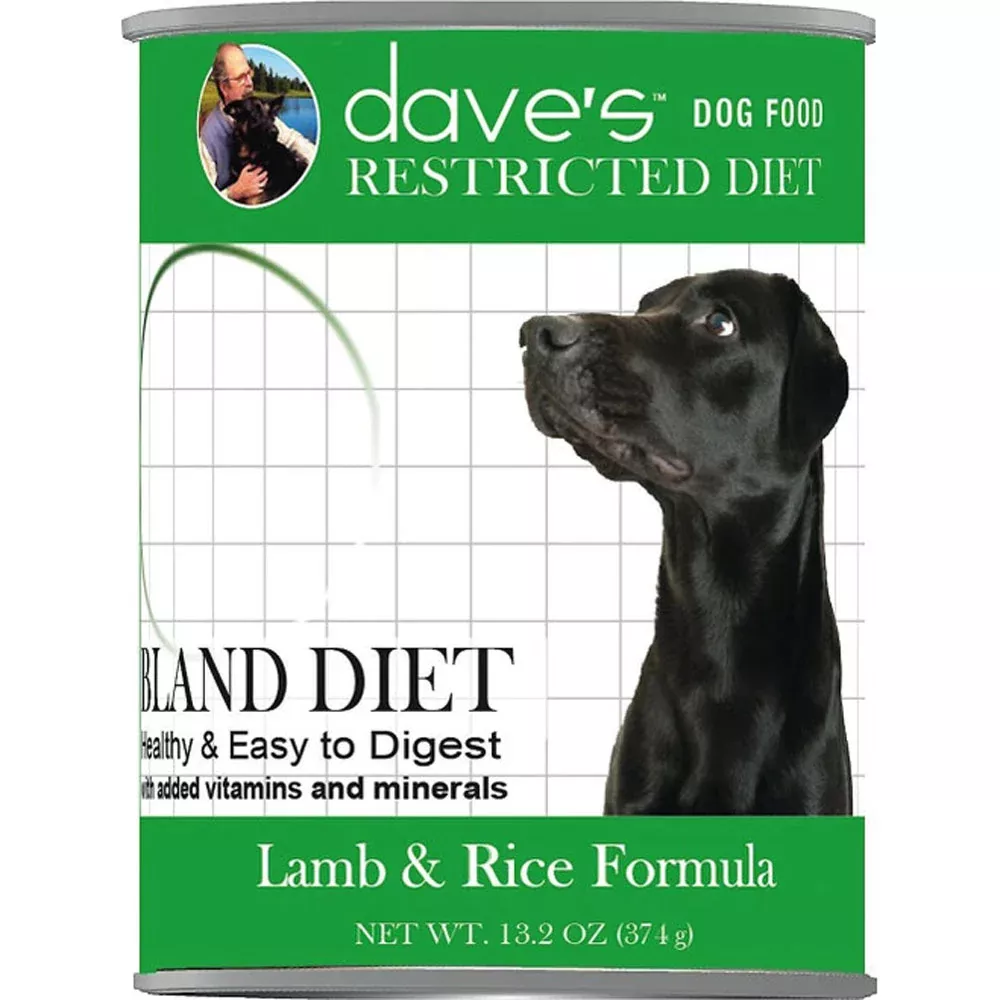 Dave's, Grain Free Bland Lamb & Rice, 13.2 oz.