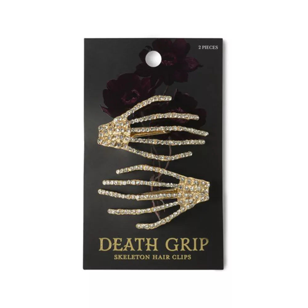 Death Grip, Halloween Skeleton Hair Clips