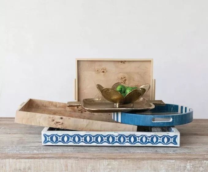 Decorative MDF & Resin Tray