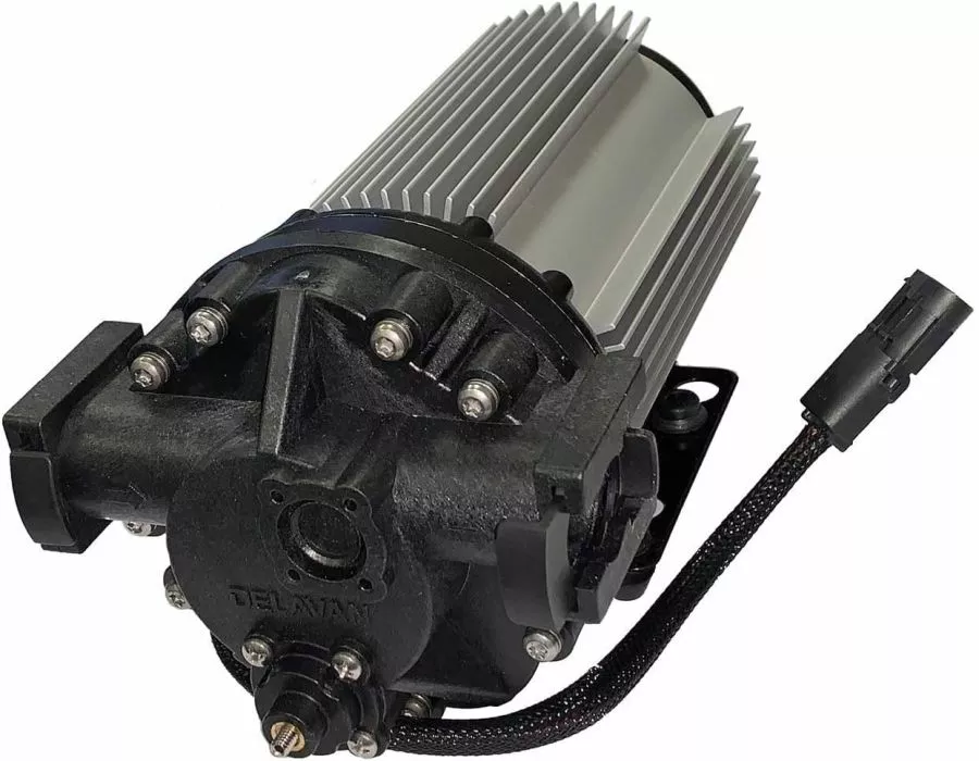Delavan PowerFlo 12V Bypass Diaphragm Pump with Heat Sink 5950-111E-HS