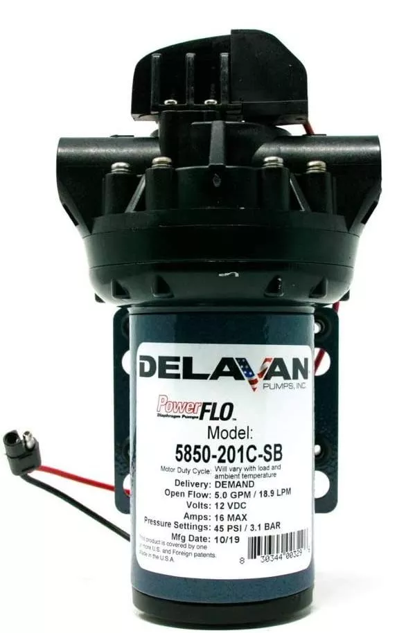 Delavan PowerFLO 12V Diaphragm Demand Pump 5850-201C