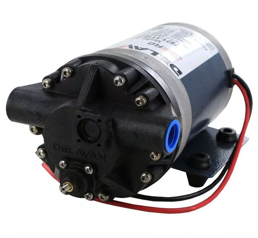 Delavan PowerFlo 12V FatBoy Series 3 Diaphragm Pump with QA Ports