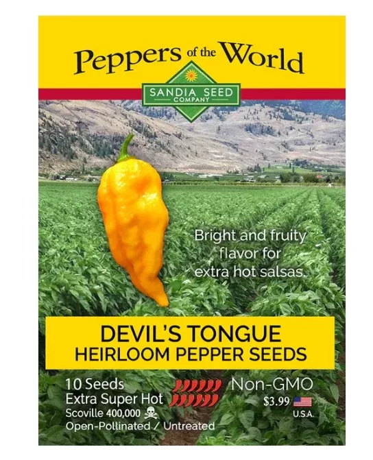 Devil's Tongue Pepper Seeds