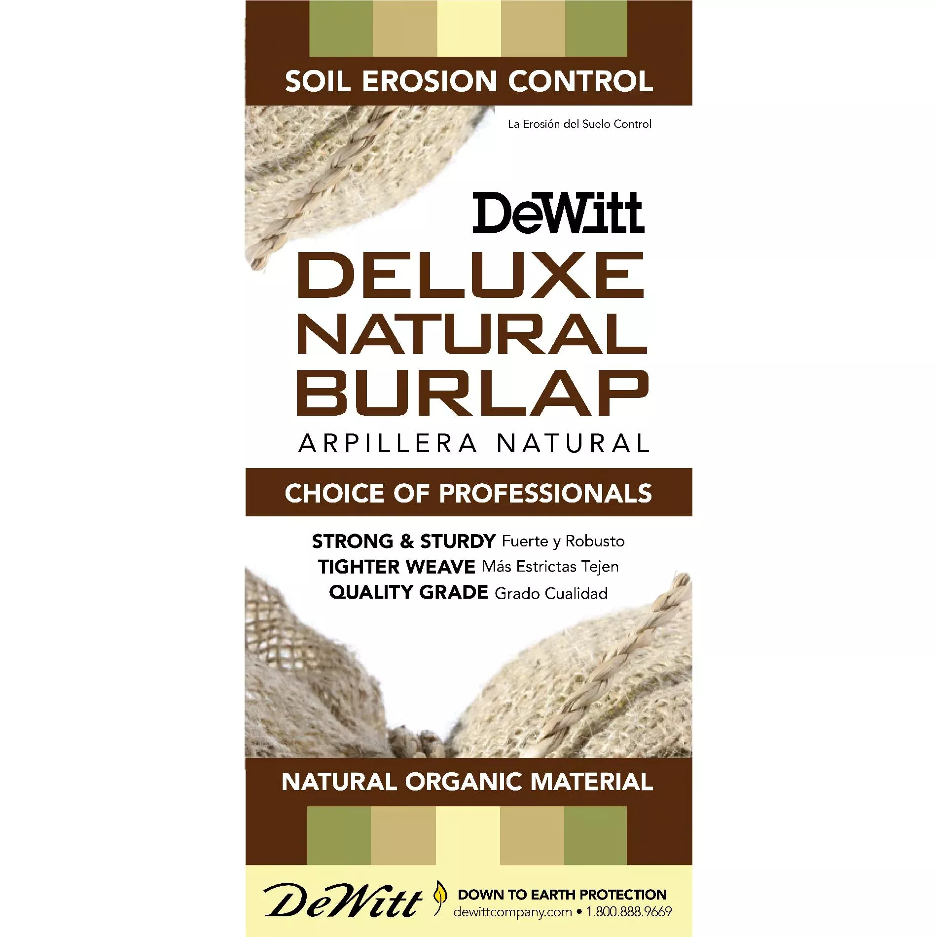 Dewitt 3 ft. x 12 ft. Burlap