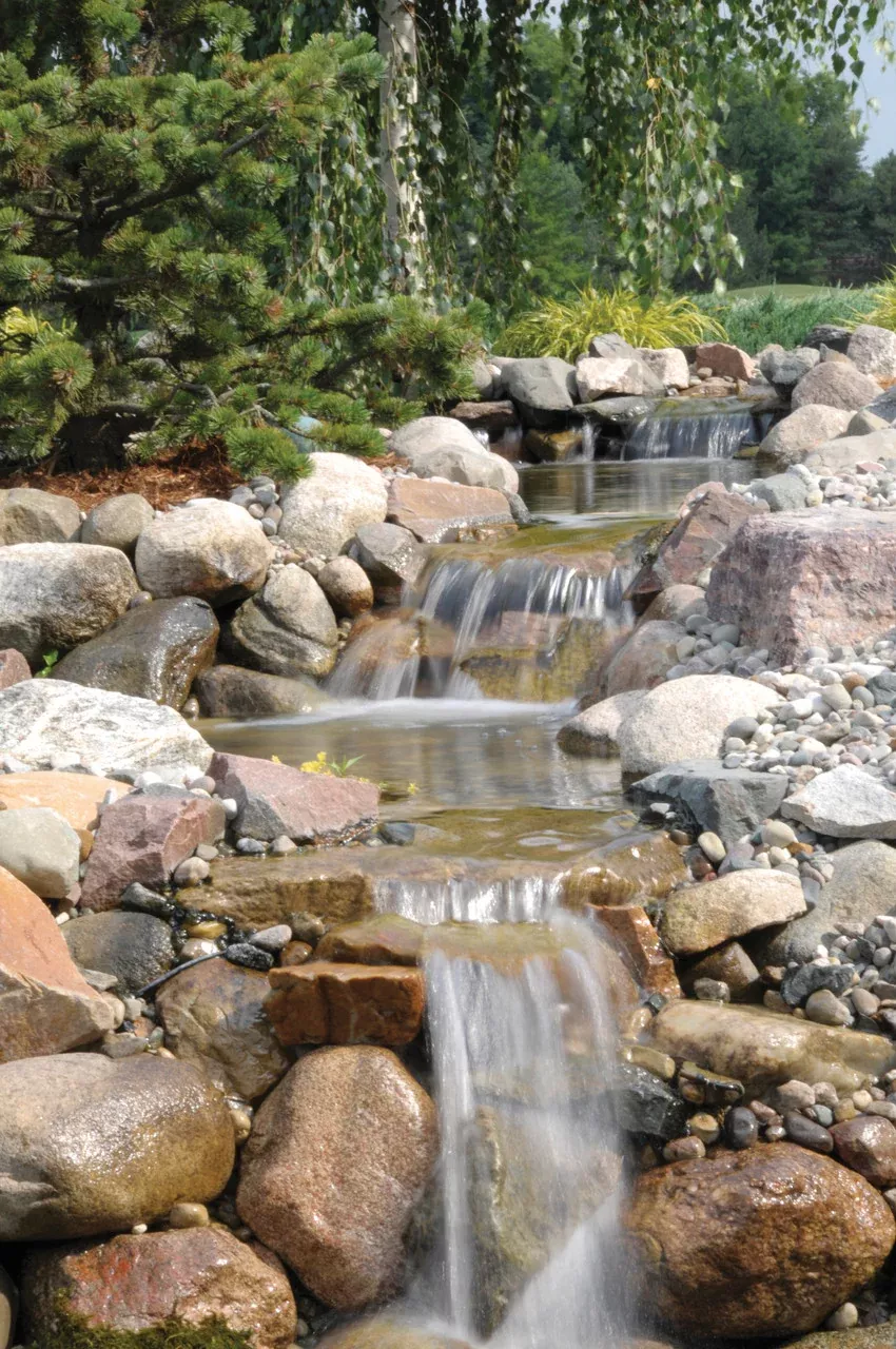 DIY and Elite Pond Waterfall Boxes by Blue Thumb