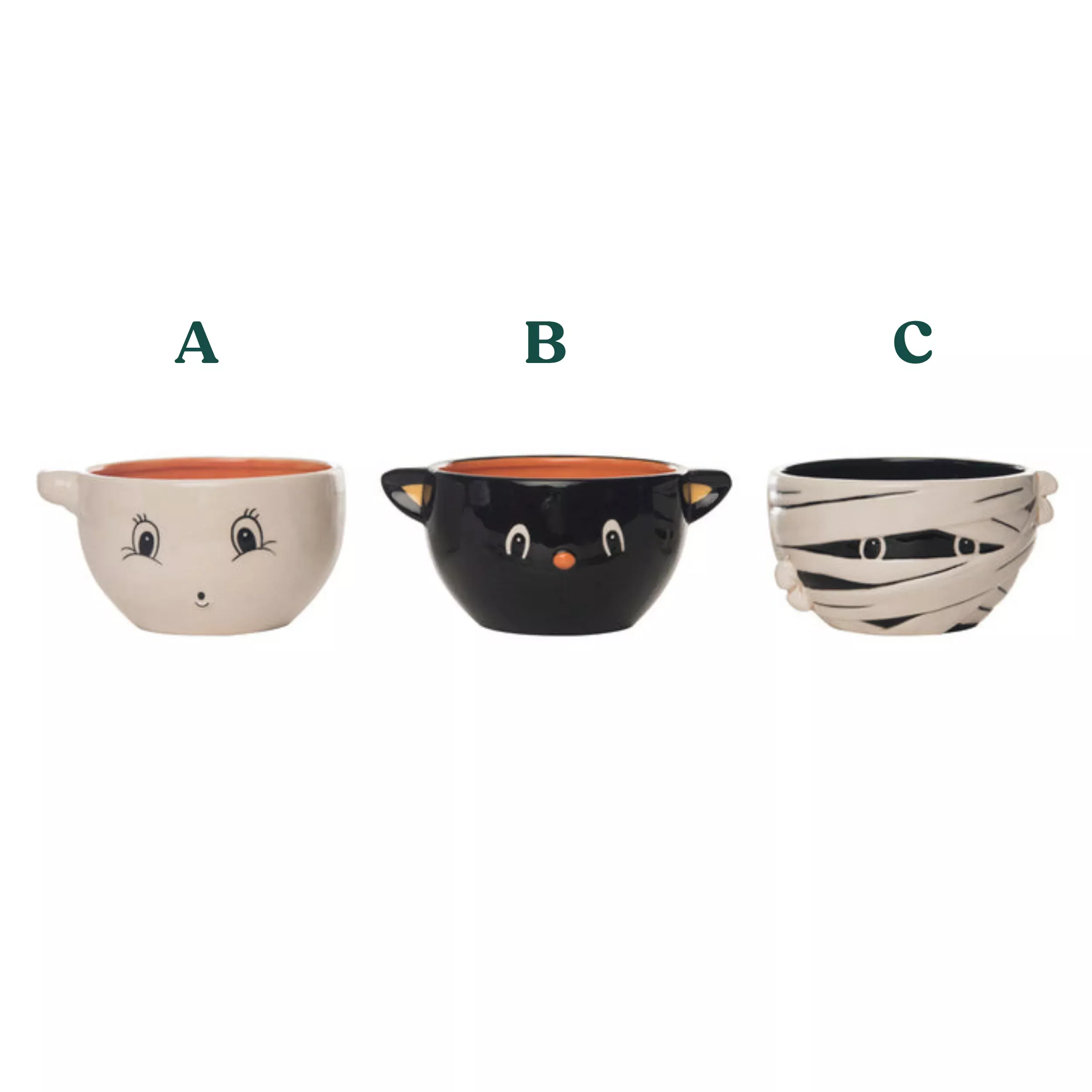 Dol Halloween Character Bowl - Assorted Styles, Sold Separately - Transpac