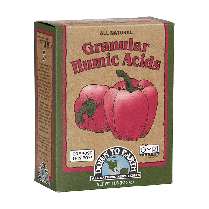 Down To Earth Humic Acids Fertilizer, Granular, 5 lb
