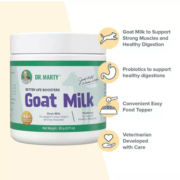 Dr. Marty, Life Booster Goat Milk Powder, 3.07 oz.