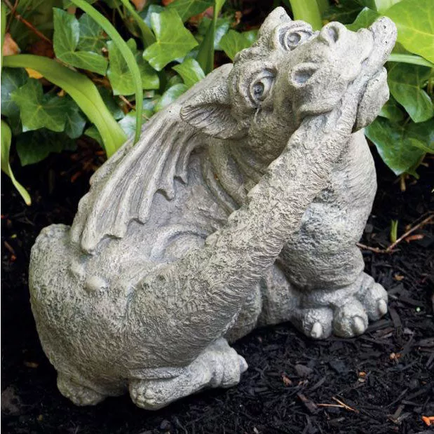 Dragon Statue, Treats, 13"