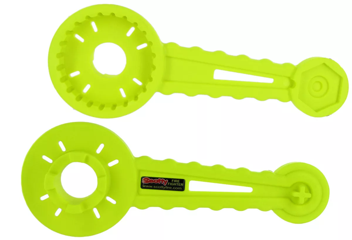 Drum and Pail Wrench - Fluorescent Yellow