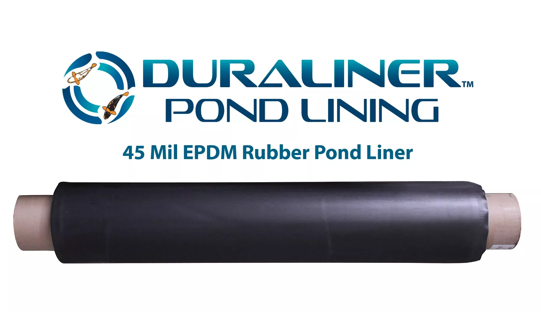 EasyPro DuraLiner™ Roll – 45mil EPDM Rubber Fish Safe Pond Liner