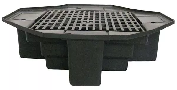 EasyPro Eco-Series 40″ Lightweight Sturdi-Basin for Fountains with Bench Grating