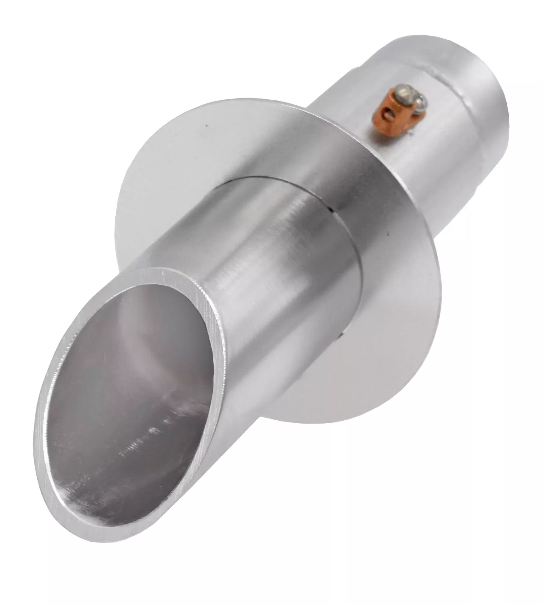 EasyPro Vianti Falls™ Stainless Steel 2″ Round Wall Scupper With Round Trim Plate