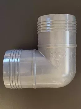 Elbow w/ Barbs - 3 inch