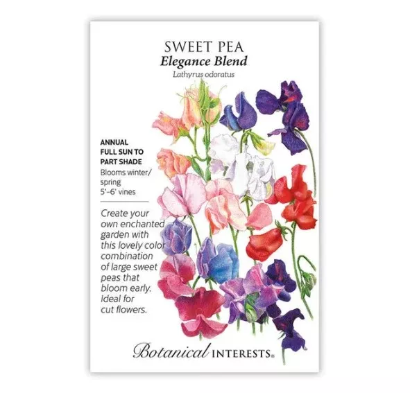 Elegance Blend Sweet Pea Seeds