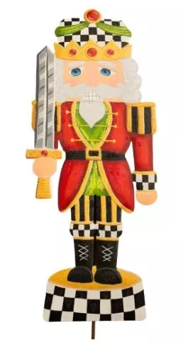 Elegant Nutcracker Yard Stake