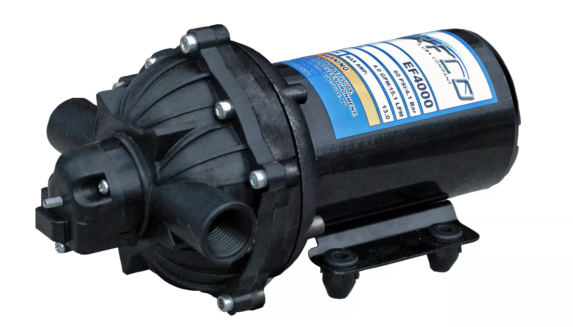 Everflo EF4000 Diaphragm Pump - 12V