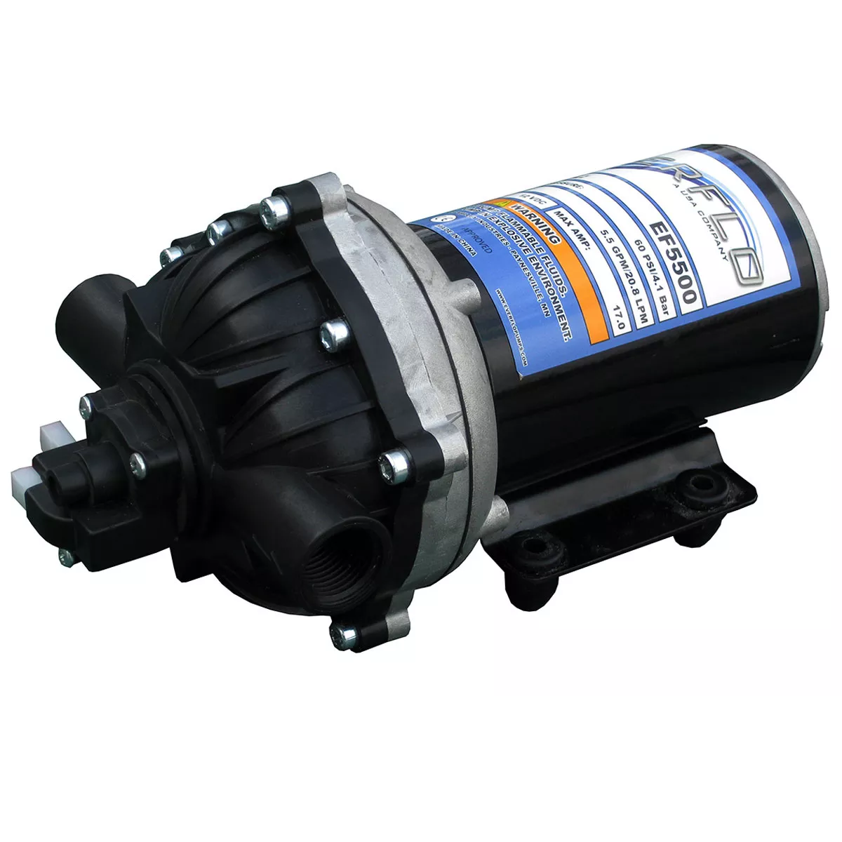 Everflo EF5500 Diaphragm Pump - 12V