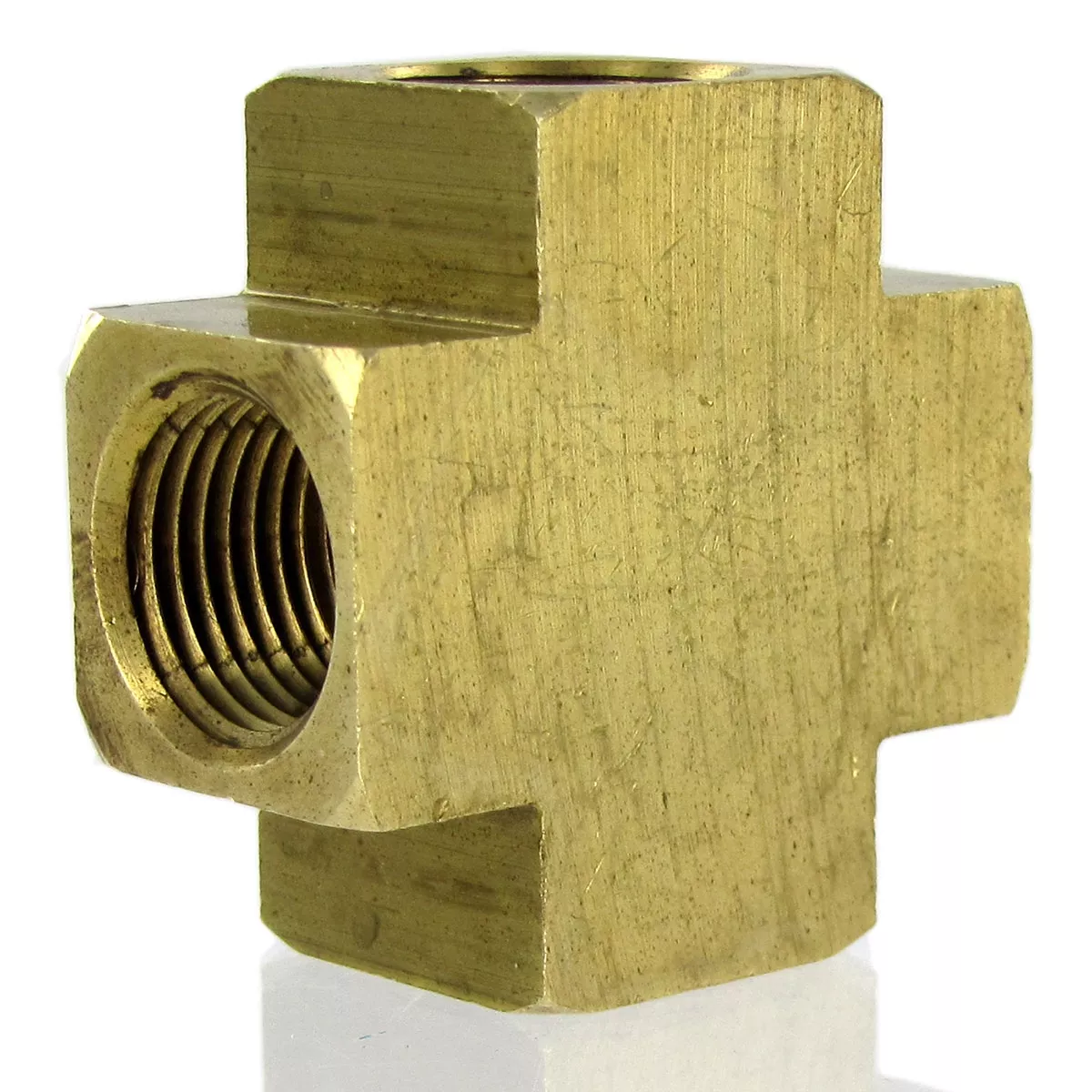 Extruded Cross - Brass