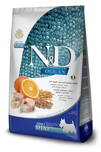 ******Farmina MINI Dog Adult Ocean Cod Ancestral Grain 5.5 #