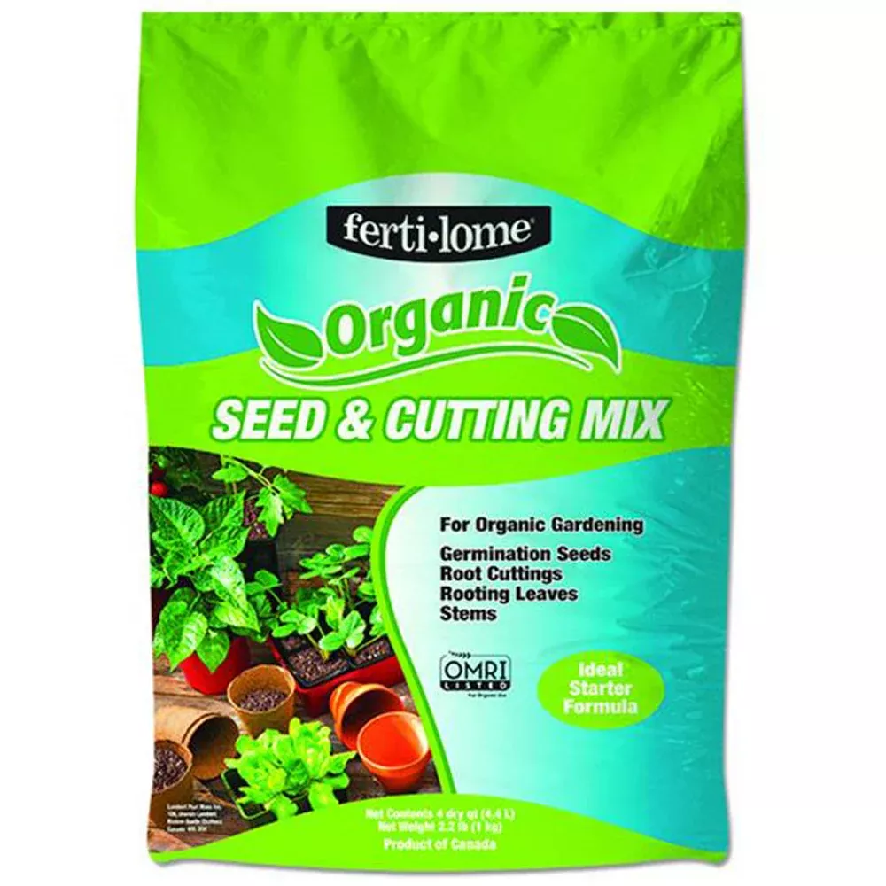 Ferti-Lome, Seed & Cutting Mix, Organic, 4 QT