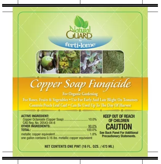 Fertilome Natural Guard Copper Soap Fungicide