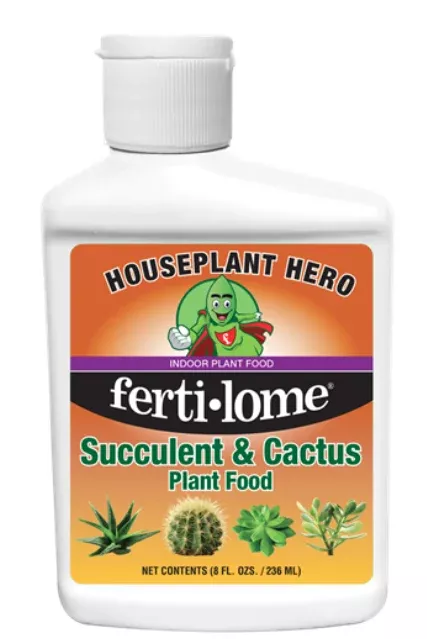Fertilome - Succulent & Cactus Plant Food 8 oz 2-7-7 - 82280182