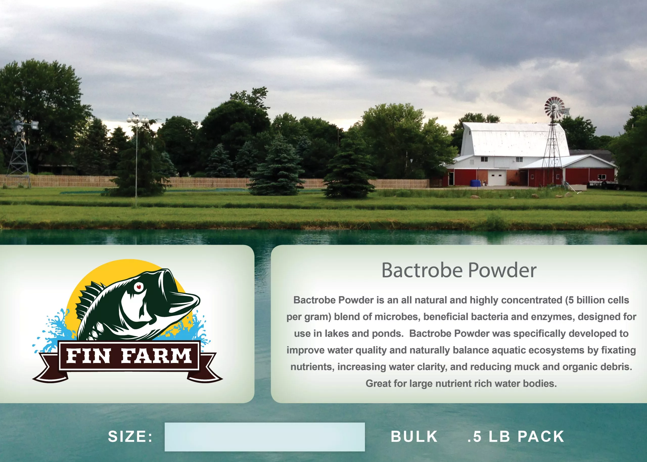 Fin Farm Pond Bacteria Blend