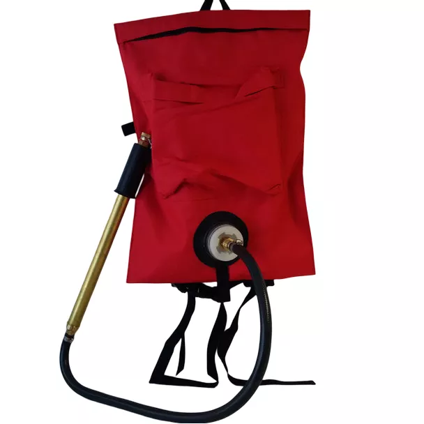 Fire Fighting Nylon Backpack Collapsible Fire Bag - 5 US Gallon