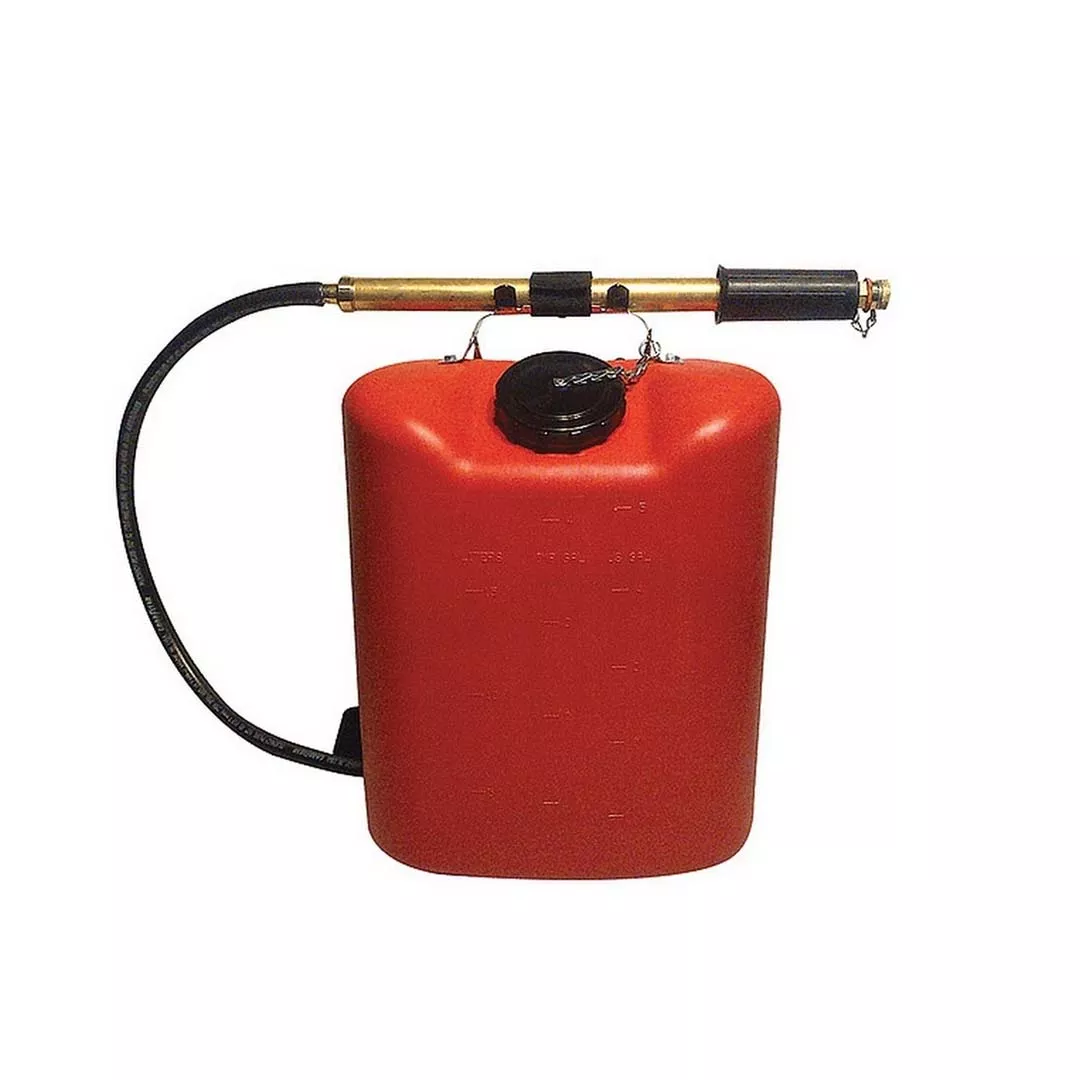 Fire Fighting Poly Backpack Fire Tank - 5 US Gallon