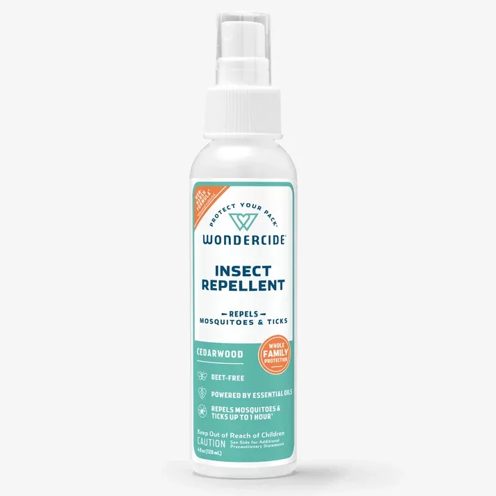 Flea & Tick Spray, Cedarwood, 4oz.
