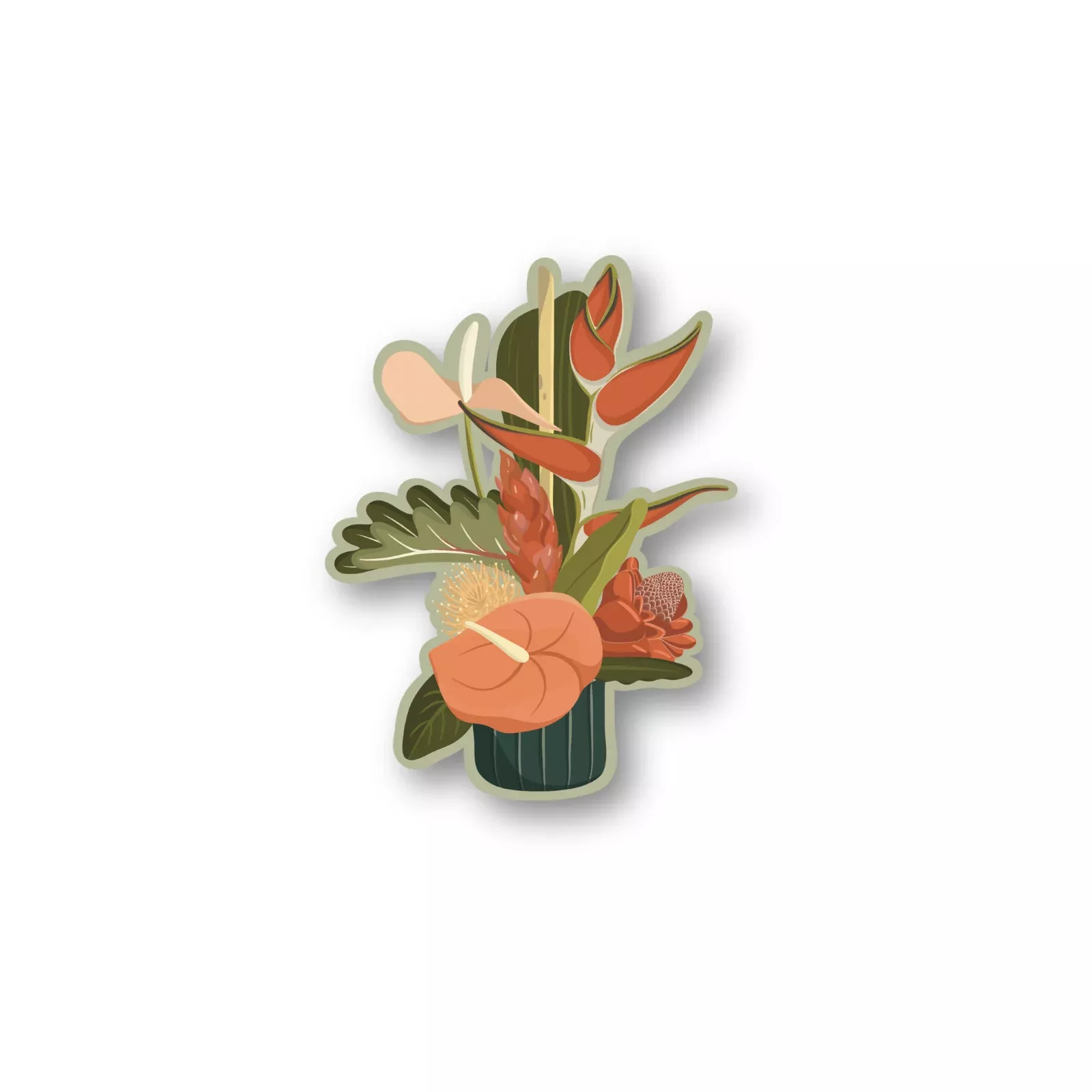 Floral Arrangement Sticker